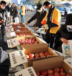 たてしなりんご」今年も大人気／JA佐久浅間サンふじ即売会 | 県内JAの
