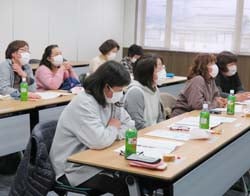 感想を口にしながらの楽しい受講となった