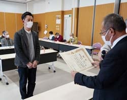 最優秀賞を受賞した塩澤裕樹さん