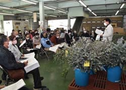 安定量の出荷を求めた講習会
