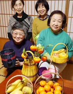 全員がクラフトバックを完成させた田辺地区の一部メンバー