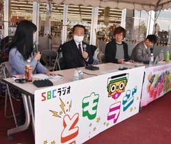 安藤常務(＝左から2番目)がJAをアピール