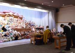 人形供養祭の様子