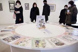 企画展に並んだ「月刊JA's民」