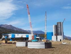 建設が進む南部CE