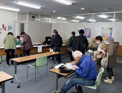 今年度の申し込みをする地域住民