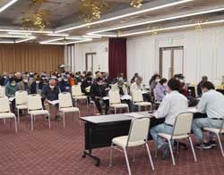 注意点や流れを確認する講習会