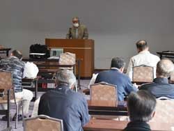 産地維持へ協力を求める大島専門部長