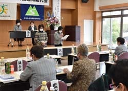 議案を協議した総代会