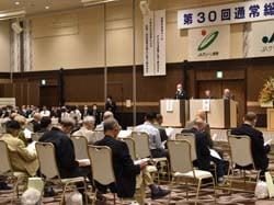 円滑に議事がすすんだ会場（長野県長野市、5月26日）