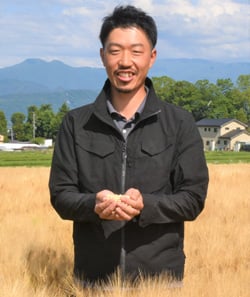 農林水産大臣賞を受賞した安田さん