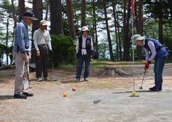 プレーを楽しむ会員