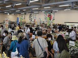 多くの来場者で賑わう店内
