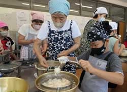 家族で協力して行った料理教室