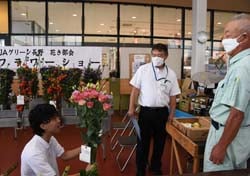 審査をすすめる会場
