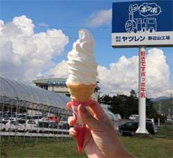 ヤツレンのソフトクリーム