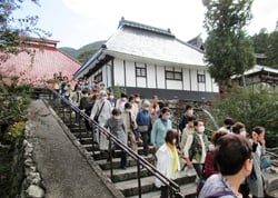 岩松印を見学した参加者