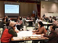 活発な話し合いが行われたワールドカフェ