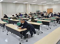 事業進捗状況を確認する出席者