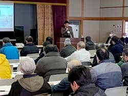 有害鳥獣対策について講演