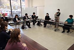農業の現状や日頃の悩みを伝え合い、地域農業の未来を考えた「持続可能な農業を考える会」