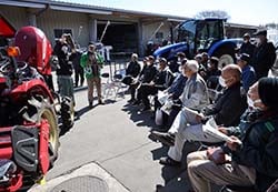 トラクターのセルフメンテナンス方法を学んだ講習会
