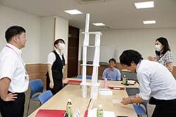 チームビルディングを学ぶ受講生
