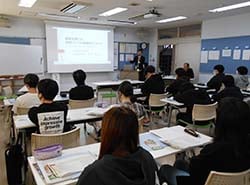 JAの役割などを伝える木下支所長