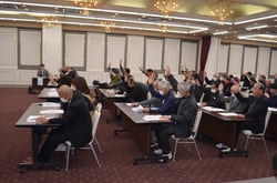 議案に対して可決の意思を示す組合員