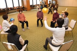 名前を呼びながら投球！