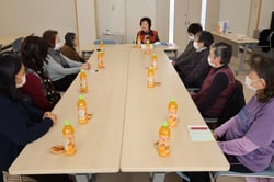 今年度を振り返り、次年度への意思統一を図ったひだまり会の部員