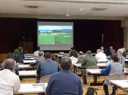 熱心に学んだ緑肥研修会