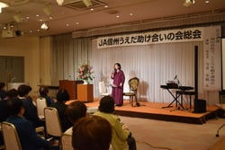 視覚障がい者支援活動を説明する今井氏