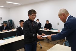 乳質向上対策表彰で表彰された吉川さん