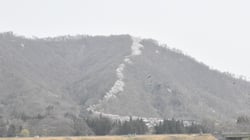 登山口から山頂にかけてつながる「昇り竜」