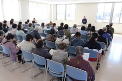 作業場の注意点を再確認する部会員