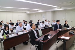 説明会に参加した職員