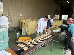 検査をしている様子