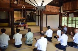 降雨を祈願するＪＡ役職員ら