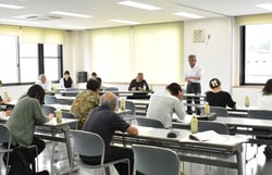安曇野市で初のアルストロメリアの栽培講習会