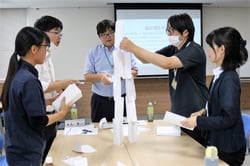 チームビルディングを学ぶ受講生