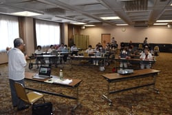 災害への備えを熱心に学んだ学習会