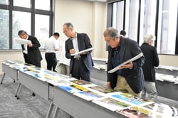 表現力などを採点する審査員