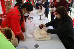 大好評のお米取り放題