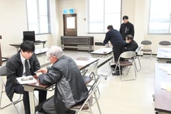 スマホの使い方個別相談会の様子