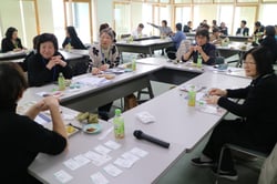 お互いの地元ならではの食材に舌鼓