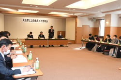 要望が出された懇談会（長野県長野市、１２月１９日）