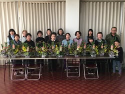 当日参加した女性部員と地域住民ら