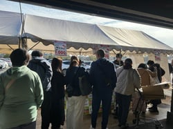 賑わうJAながのブース