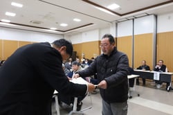 多収穫表彰で最優秀賞を受賞した原さん
